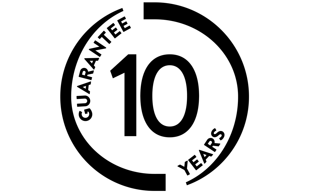 SYSTEMGARANTIEN FÜR 10 JAHRE