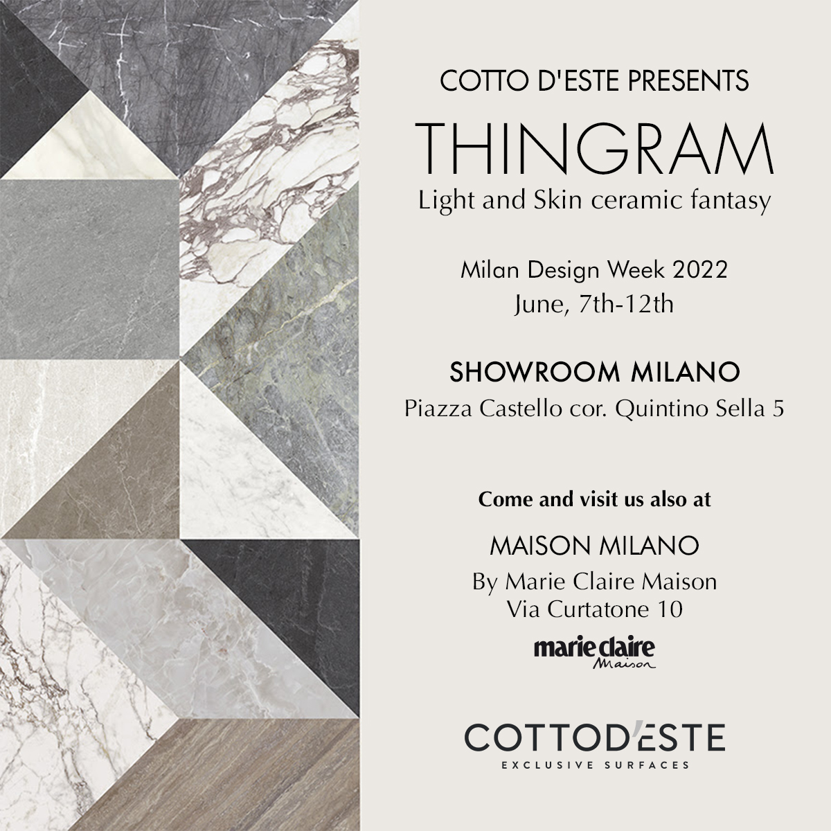 Thingram: Cotto d’Este auf dem Fuorisalone: Foto 1